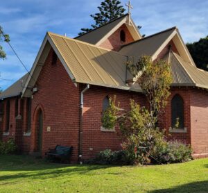 St Agnes' Anglican Church, Black Rock, red brick church exterior